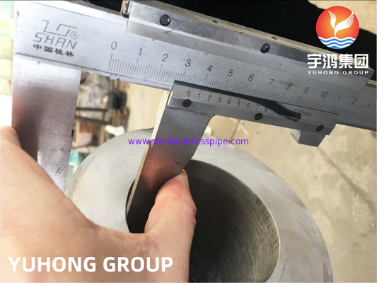 ASTM A790 UNS S31803 S32205 أنبوب صلب غير ملحوم مزدوج 2205