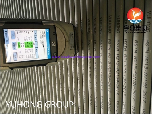 ASTM A213 TP316L الفولاذ المقاوم للصدأ أنبوب غير ملحوم الدقة سبائك الأوستنيتي