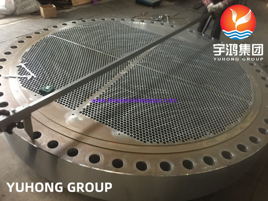 ASTM B171 C46400 صفيحة أنبوب سبيكة النحاس مبادلة الحرارة صفيحة أنبوب لأوعية الضغط