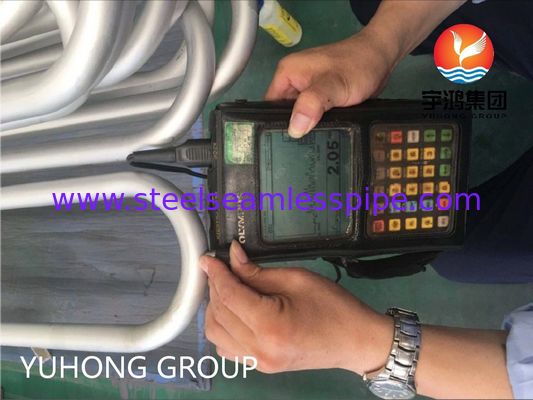 ASTM B444 UNS No6625 / Inconel 625 U- أنبوب مبادل حراري من سبائك النيكل