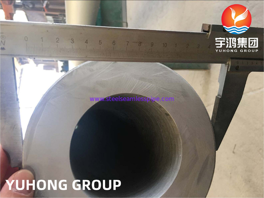 ASTM A790 UNS S31803 / 2205 أنبوب مزدوج من الصلب السميك بجدار غير سلس
