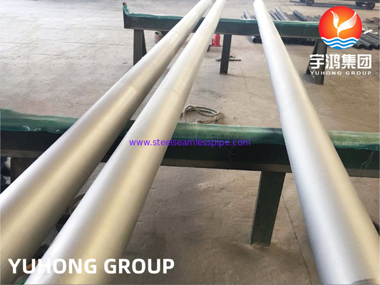 ASTM A790 UNS S31803 / 2205 أنبوب مزدوج من الصلب السميك بجدار غير سلس