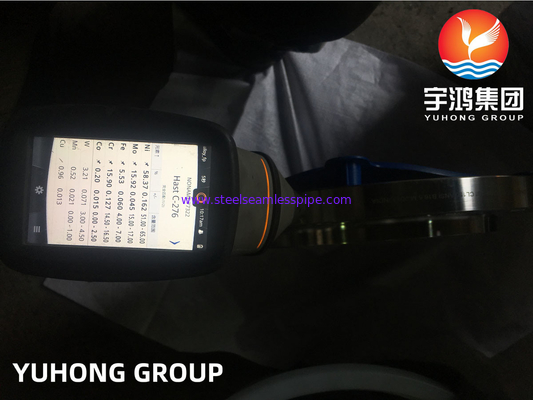 ASTM B564 UNS N10276 / Hastelloy C276 فليانج الأنابيب سبيكل سبيكل انزلاق على فليانج