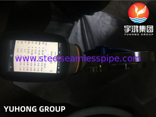 ASTM B564 UNS N10276 / Hastelloy C276 فليانج الأنابيب سبيكل سبيكل انزلاق على فليانج