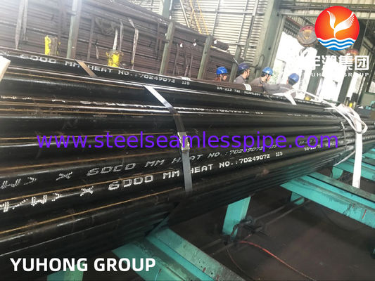 SA213 T11 / 13CrMo4-5 أنبوب فولاذ سبيكة بلا خيوط للخدمة في درجات الحرارة المتوسطة والعالية ، المطاط الساخن / المنهى البارد
