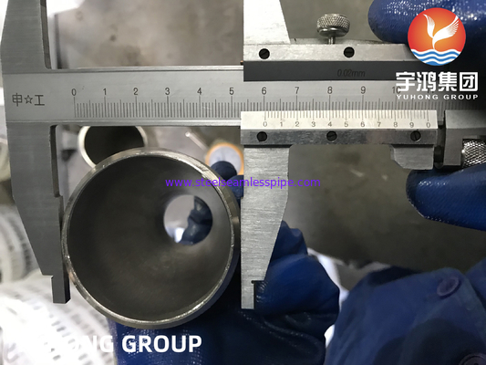 ASTM A815 UNS S32750 أنابيب الفولاذ المزدوجة السوبر