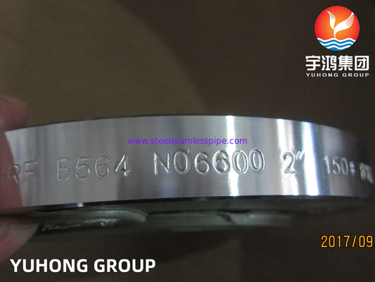 ASTM B564 Inconel 600 / UNS N06600 فولاذ سبيكال سبيكال الصلب الصفائح اللاصقة