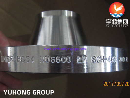 ASTM B564 Inconel 600 / UNS N06600 فولاذ سبيكال سبيكال الصلب الصفائح اللاصقة