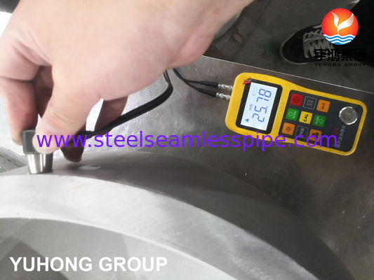 ASME SA403 WP304-S غطاء طرف من الفولاذ المقاوم للصدأ بقبعة لحام B16.9