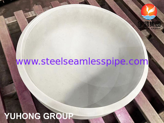 ASME SA403 WP304-S غطاء طرف من الفولاذ المقاوم للصدأ بقبعة لحام B16.9