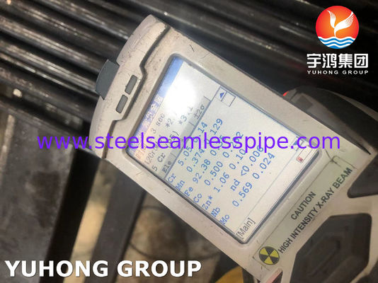 ASME SA213 T5 أنبوب بلا خيوط من الفولاذ اللاصق الأسود مطلّب بمقاومة درجات الحرارة العالية لمبادل الحرارة في المرجل