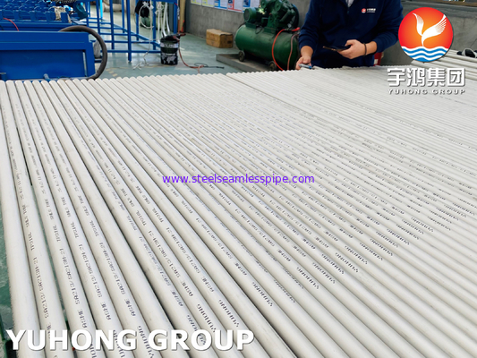 أنبوب مبادل حراري ASTM A213 TP304 ، TP304L ، TP316L ، TP321 ، TP310S ، TP347H ، TP317L ، 16 BWG 20FT