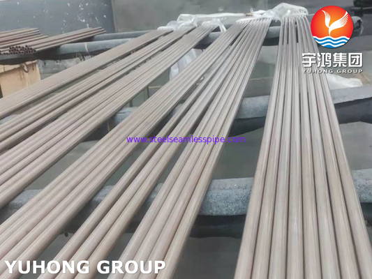 ASTM B111 C70600 أنبوب نيكل النحاس، CuNi 90/10 أنبوب مبادل الحرارة أنبوب U Bend