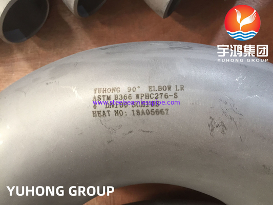 ASTM B366 UNS N10276 / Hastelloy C276 المرفق Hastelloy الفولاذ Buttweld تثبيت