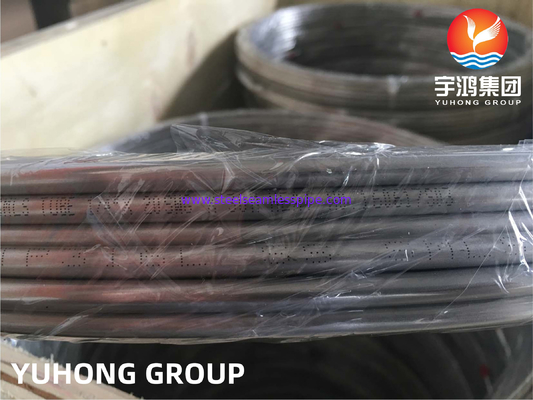 ASTM A269 TP316L، 1.4404 أنبوب لفيل من الفولاذ المقاوم للصدأ بلا خيوط، أنبوب مشع