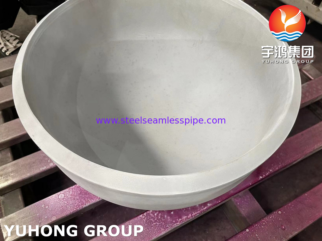 ASME SA403 WP304-S غطاء الفولاذ المقاوم للصدأ حجم كبير 40 بوصة
