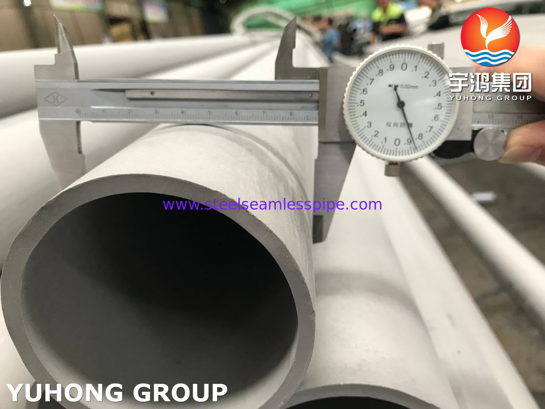 أنبوب فولاذي مقاوم للصدأ ASTM A312 TP316L غير ملحوم، مشكل على البارد بشدة لمقاومة التآكل الكلوريدي والاستخدام في درجات حرارة تحت الصفر