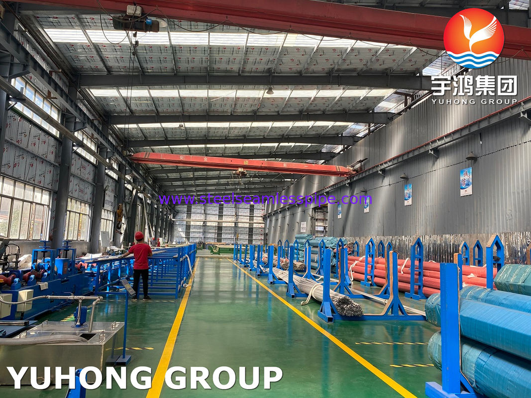 ASTM A213 TP321 أنبوب بلا خيوط من الفولاذ المقاوم للصدأ سحب بارد للتطبيق في درجات حرارة منخفضة ومقاومة التآكل