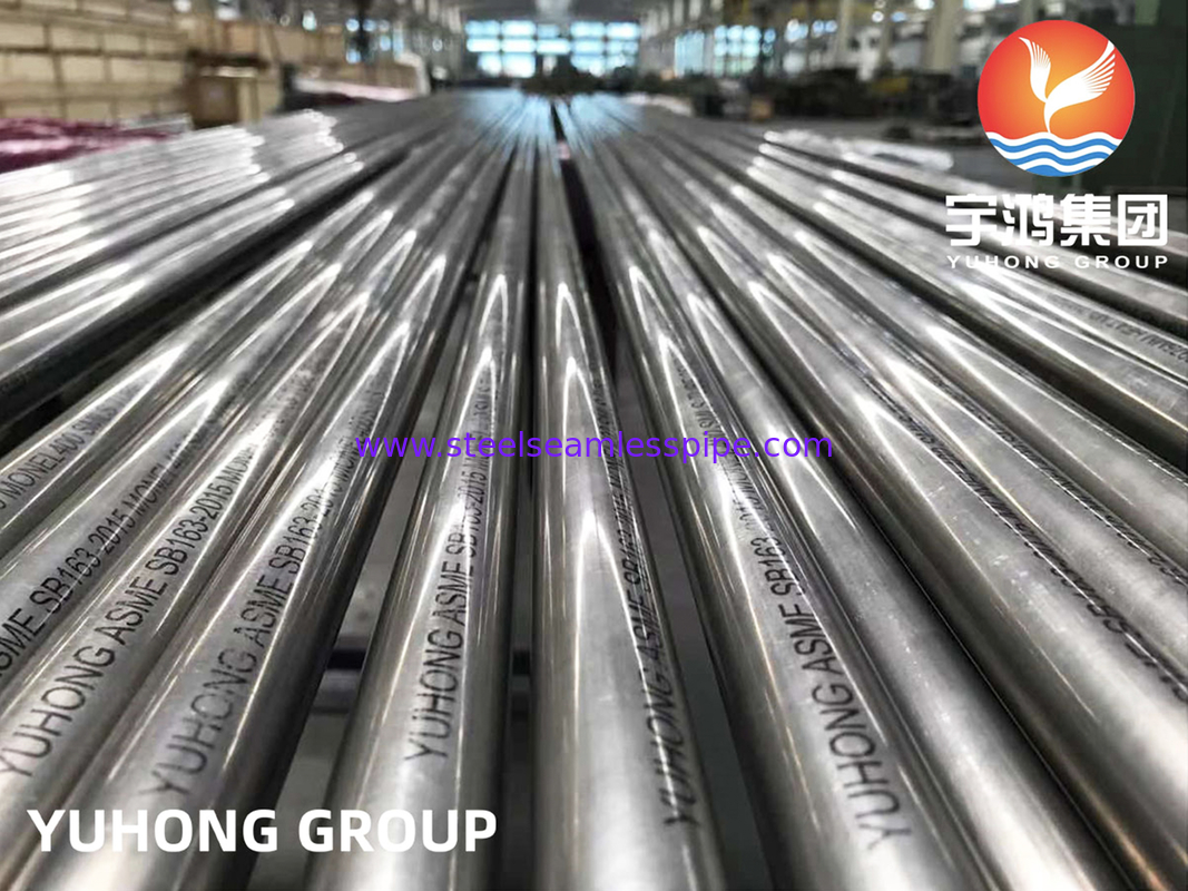 أنبوب غير منسوج من سبيكة النيكل ، ASTM B163 MONEL 400 (UNS N04400) للتطبيق بدقة عالية