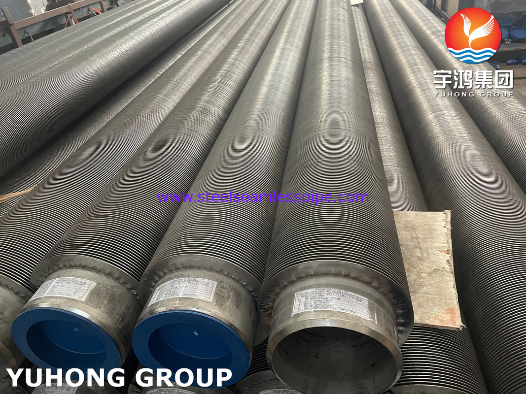أنبوب مبادلة الحرارة، ASTM A106 Gr.B أنبوب ذو أجنحة عالية التردد لحام من الفولاذ الكربوني