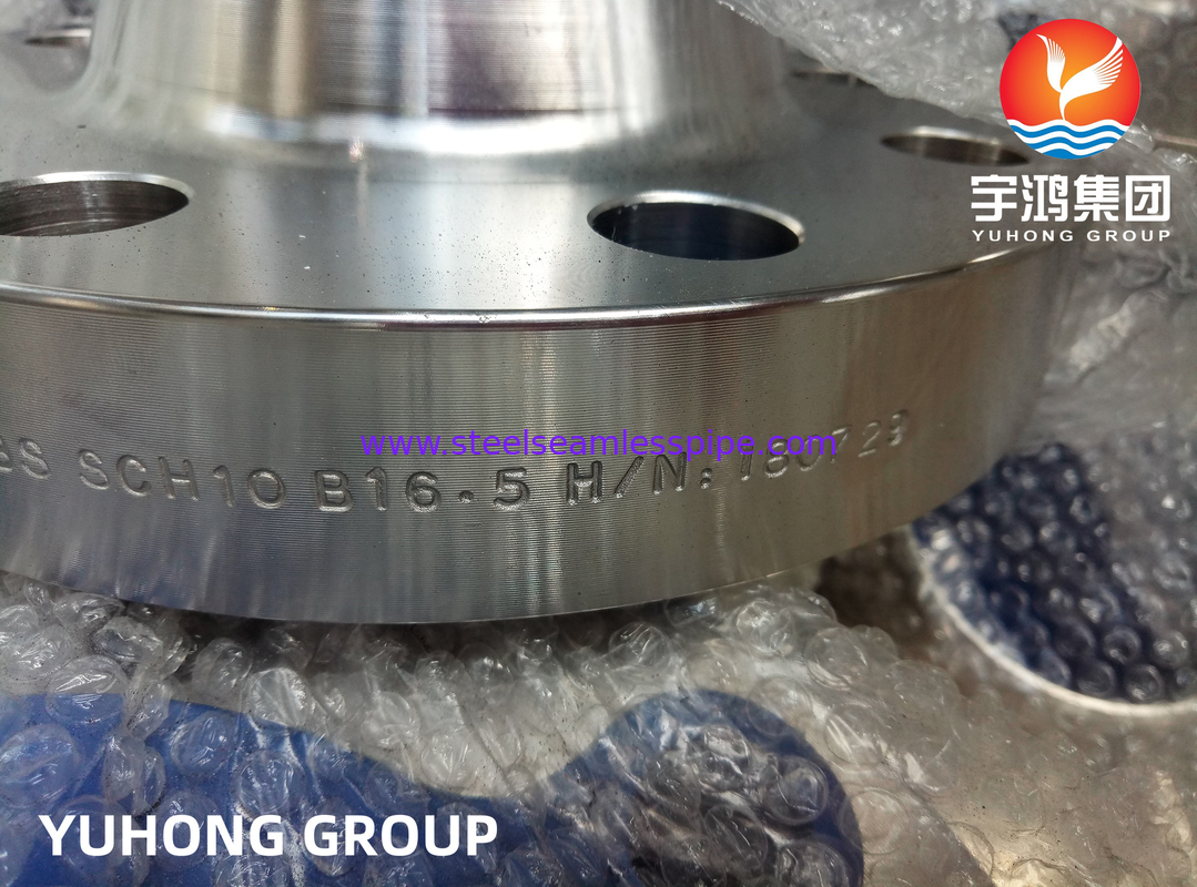 ASTM A182 F347 ، UNS S34700 فلنج رقبة الصلب المقاوم للصدأ ، وجه مرتفع ، ASME B16.5