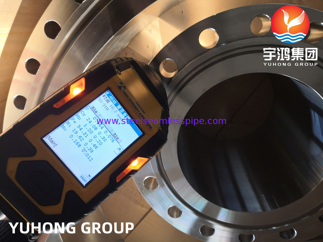 ASTM A182 / ASME SA182 F310 الفولاذ المقاوم للصدأ الشريط المقلد لتطبيق أنابيب النفط والغاز