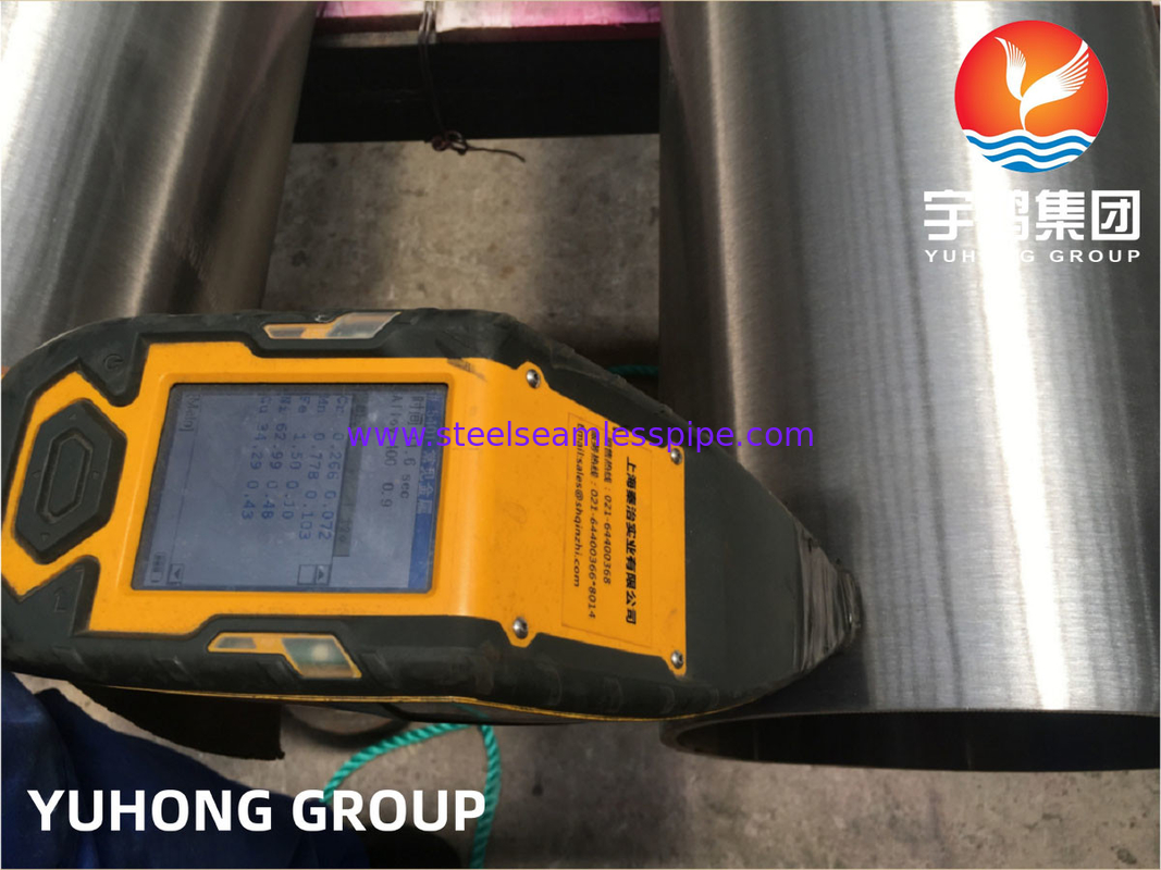 ASTM B165 UNS N04400 أنابيب من سبيكة النيكل Monel 400 للتطبيقات الكيميائية والصناعية