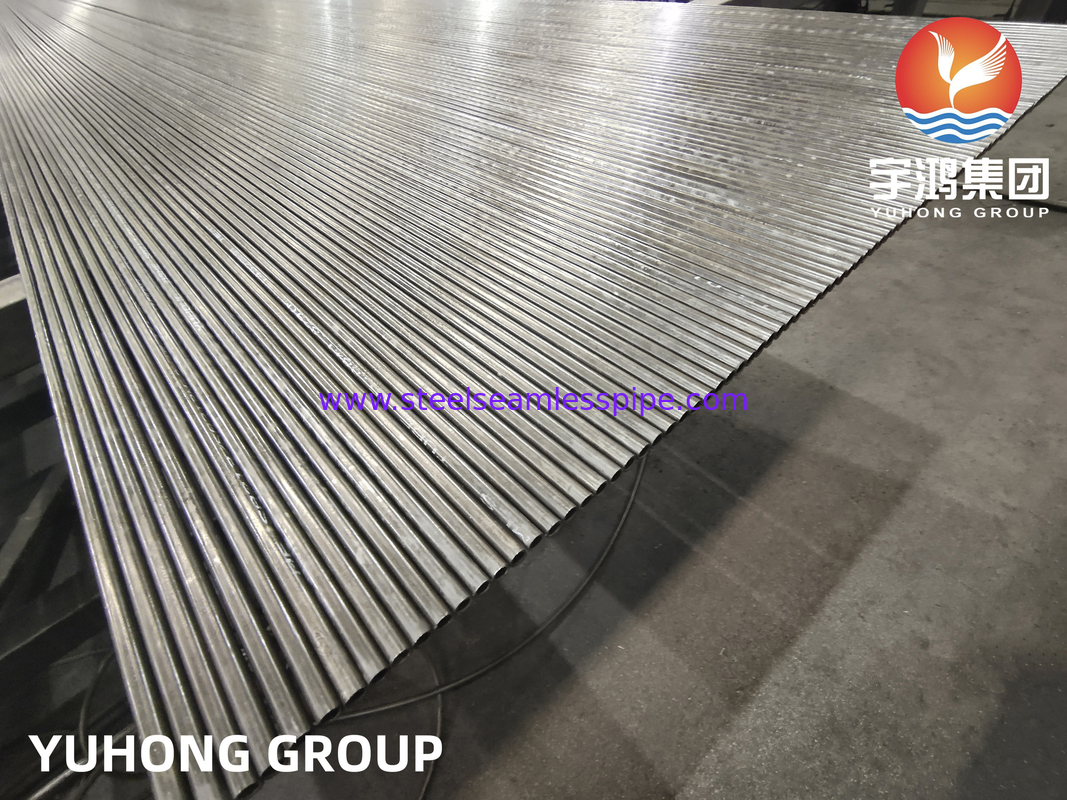أنبوب غير منسجم من الفولاذ اللاصق ASTM A213 ASME SA213 الصف T5 ، T9 ، T11 ، T22 لبرنامج التبريد الهيدروليكي