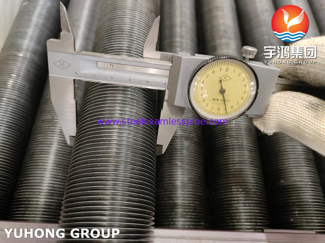 ASME SA179 + Al1060 G-Type / Embeded Fin Tube لتطبيق المبادل الحراري