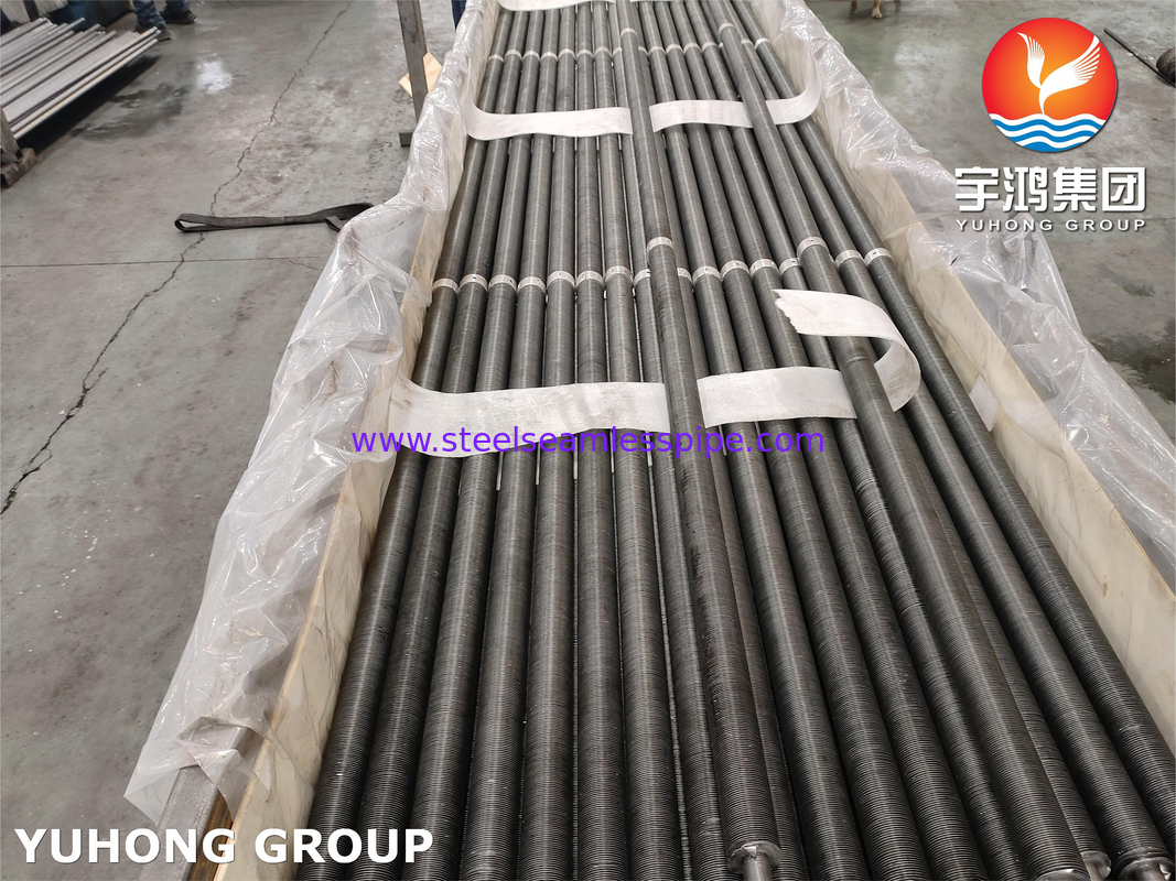 أنبوب بزعانف من الصلب الكربوني ASTM A179 G / L / KL / HFW لتطبيقات المكثف