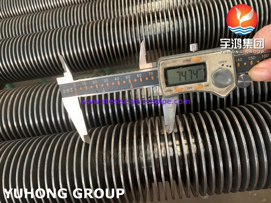 ASTM A106 Gr.B فولاذ الكربون HFW U ثني أنبوب فين للخدمة عالية الضغط