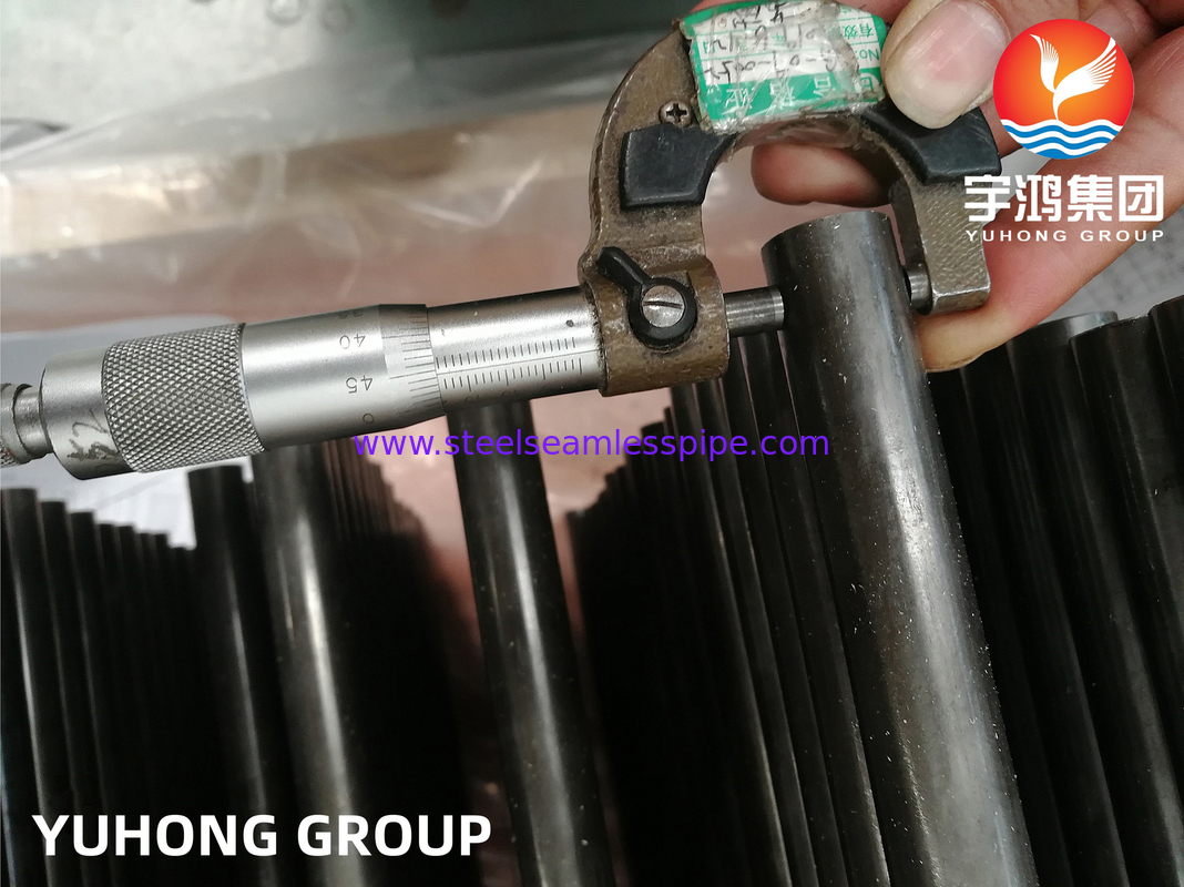 ASME SA213 T9 سبيكة الفولاذ أنبوب U ثنائي بلا مسام لقطن ، مكثف ، تطبيق مبادلة الحرارة