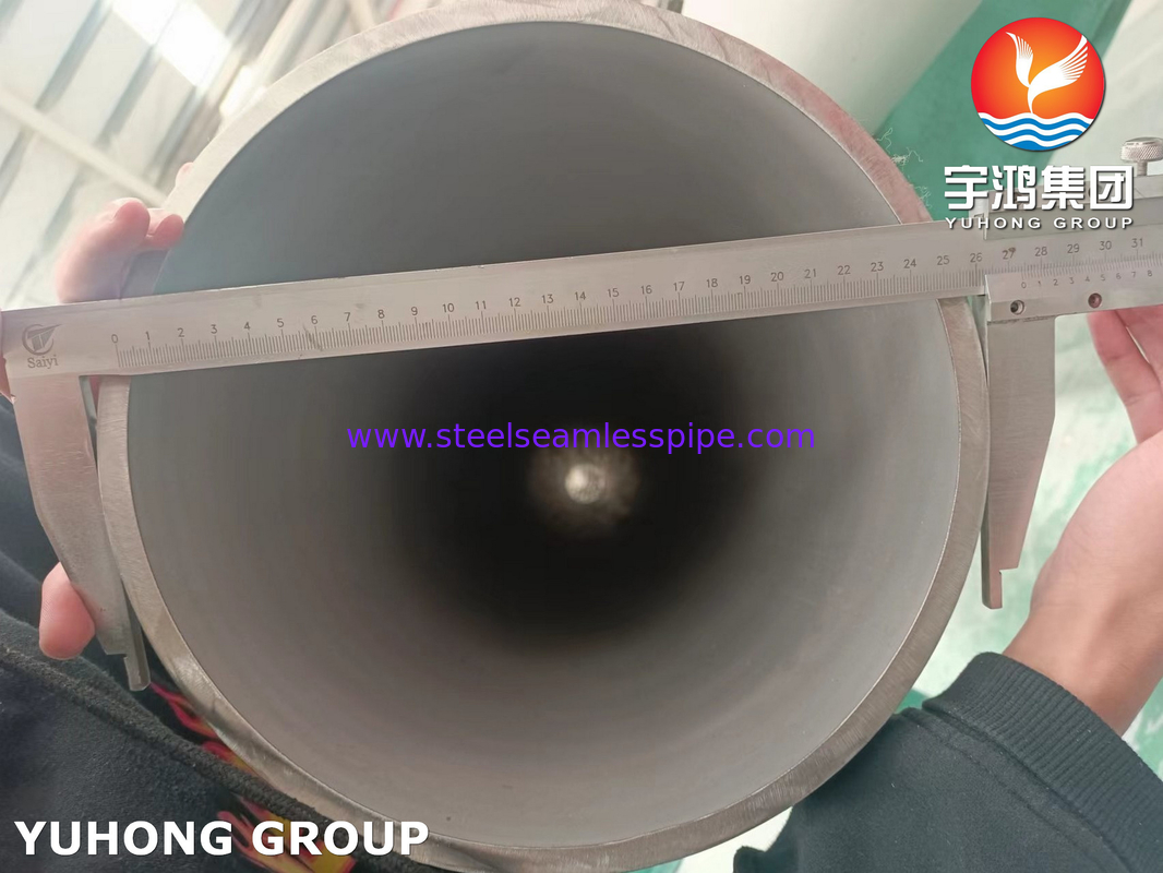 ASTM A790 S32750 أنابيب الفولاذ المقاوم للصدأ فائقة المزدوج للتطبيقات الكيميائية والصناعية
