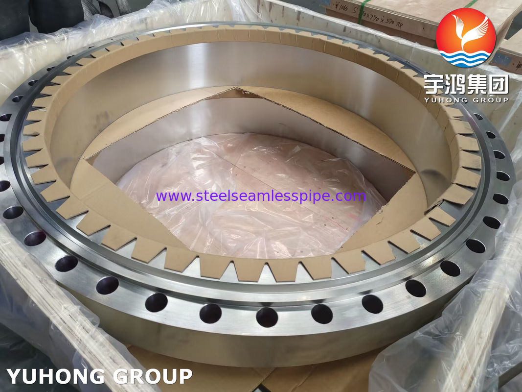 شوائب الفولاذ المقاوم للصدأ ASTM A182 F310، UNS S31000 شوائب RTJ الحائط5
