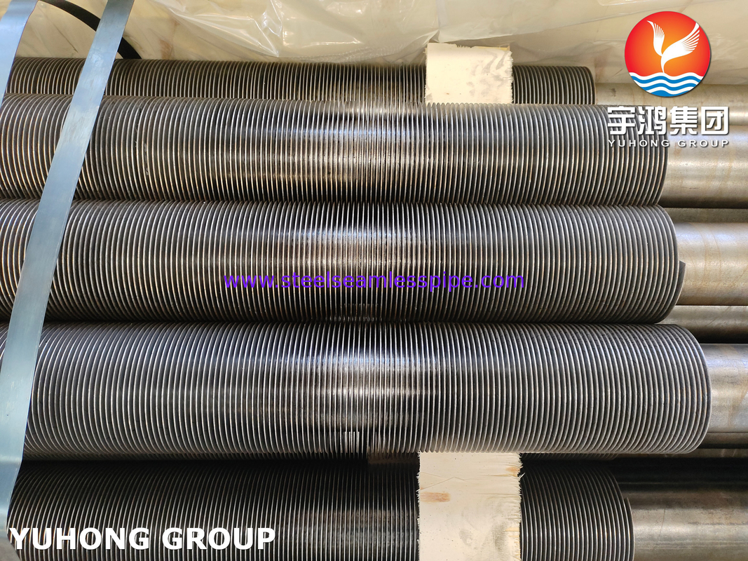 ASME SA106 Gr.B أنبوب الصفوف المطاوئ عالية التردد من الفولاذ الكربوني للتطبيق في المكثفات