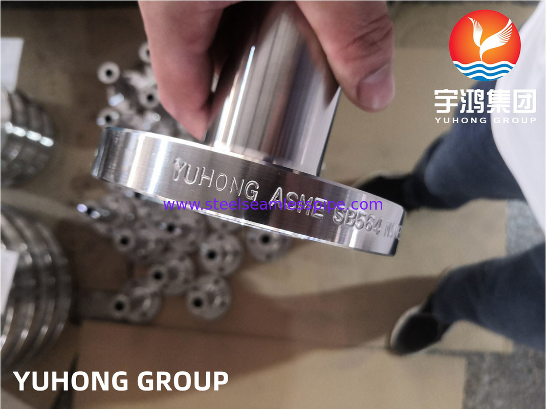 ASME SB564 Monel 400 (UNS N04400, 2.4360) سبيكة النيكل طويله لحام رقبة فلنج