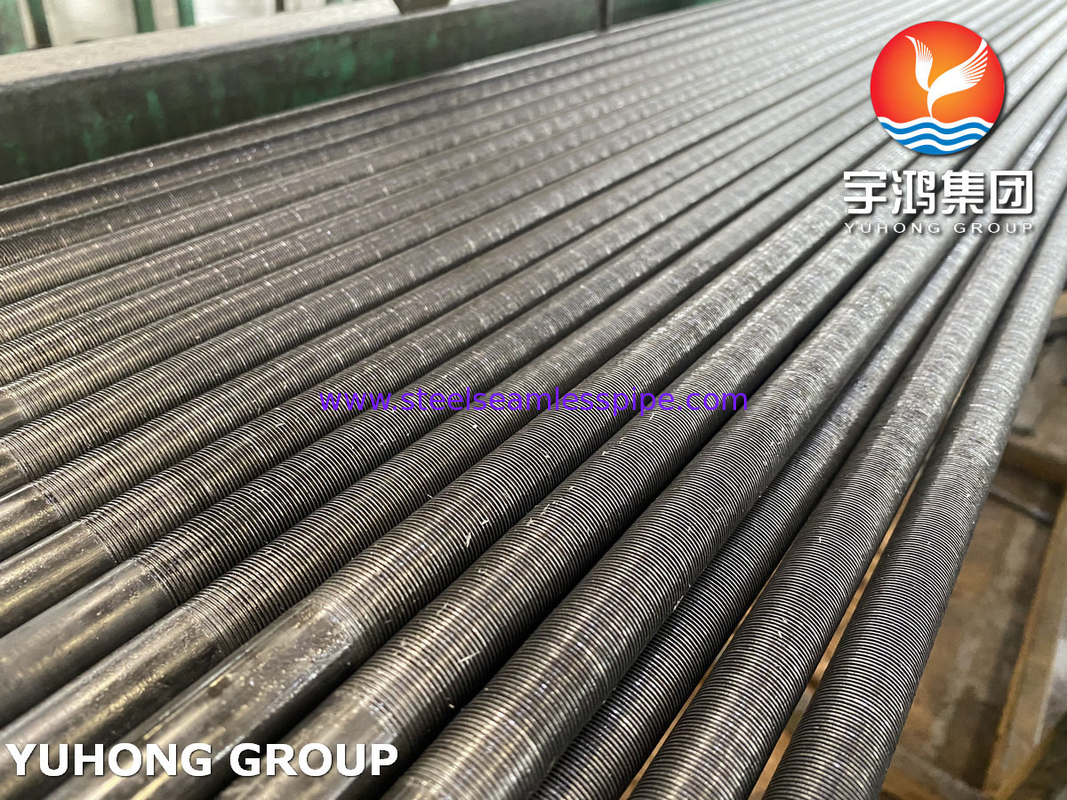أنبوب ذو زعانف مطرود ، أنبوب ذو زعانف منخفض من الفولاذ الكربوني ASTM A179 لمبردات الهواء