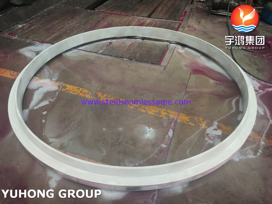 ASTM A182 F321 (UNS S32100) طوق رقبة الصلب المقاوم للصدأ ، وجه مرتفع