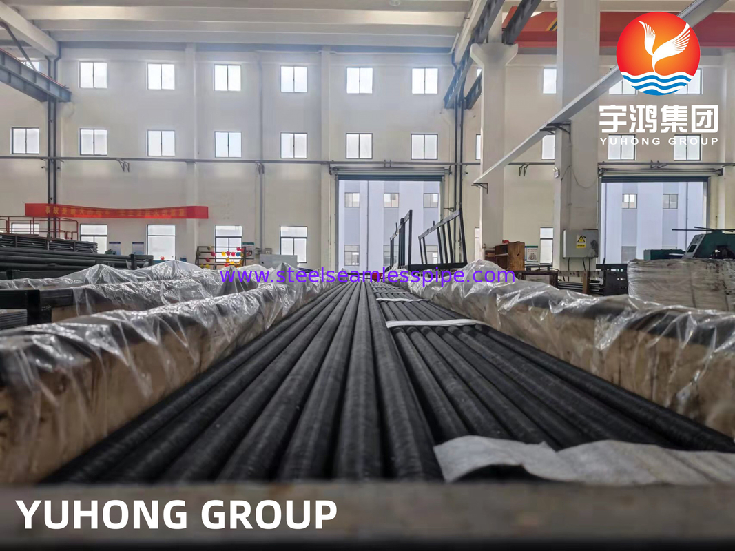 أنبوب زعانف من النوع G المضمن أنبوب فولاذ كربوني سلس ASME SA179 لمبردات الهواء