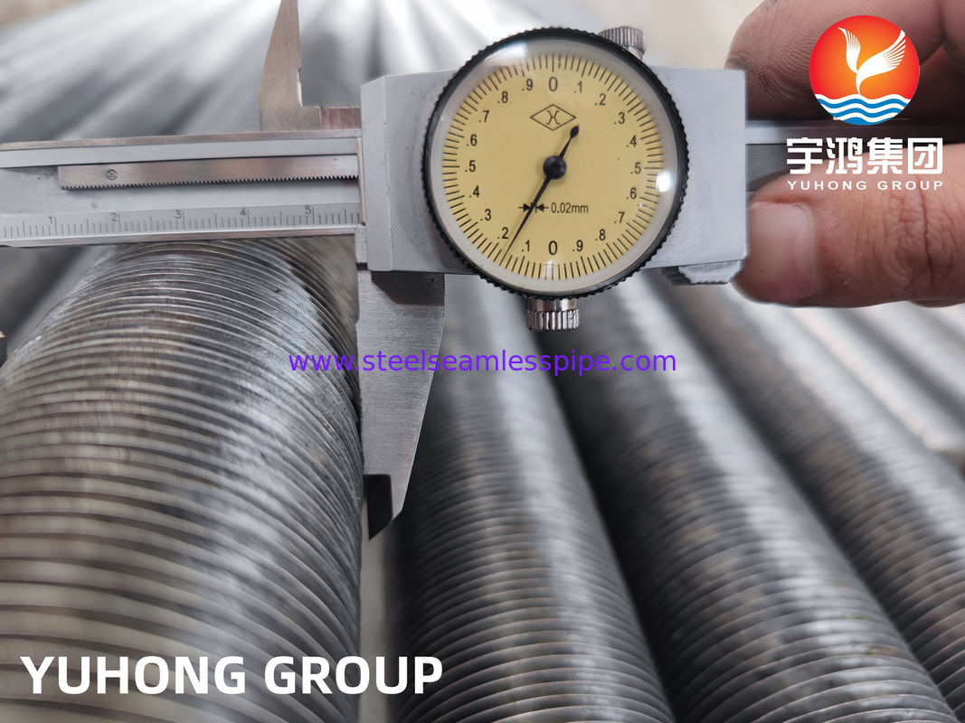 أنبوب مخصّص مع مادة الزعانف الألومنيوم وأنواع الزعانف المتعددة لتطبيقات مبادلات الحرارة والمكثفات