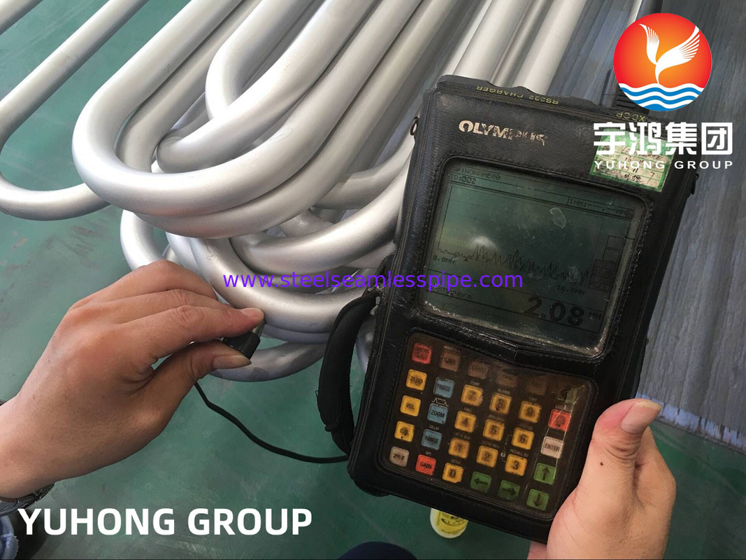ASTM B444 N06625 درجة 1 أنبوب سبائك النيكل غير الملحوم الملدن للمبادل الحراري