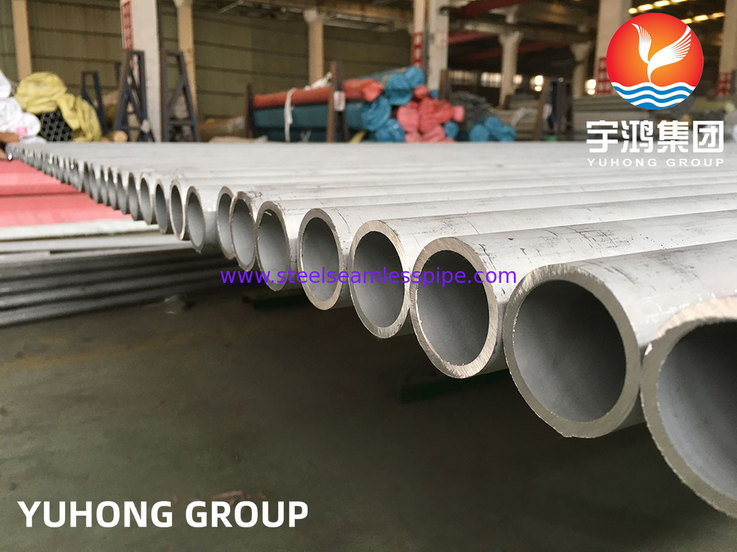 ASTM A312 ASME SA312 أنابيب بلا خيوط من الفولاذ المقاوم للصدأ الصناعة الكيميائية التطبيق ABS BV DNV GL LR CCS KR
