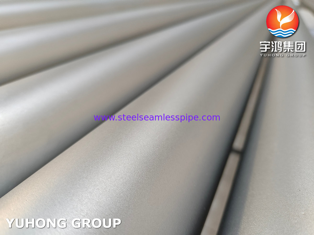 ASTM B407 سبيكة 800 نيكل سبيكة أنبوب لمبادل الحرارة المرجل حزمة أنبوب