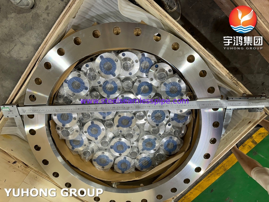 ASTM A240 F904L AWWA C207 الجدول 2 فئة D حلقة الفولاذ الحلقية للنظام المائي