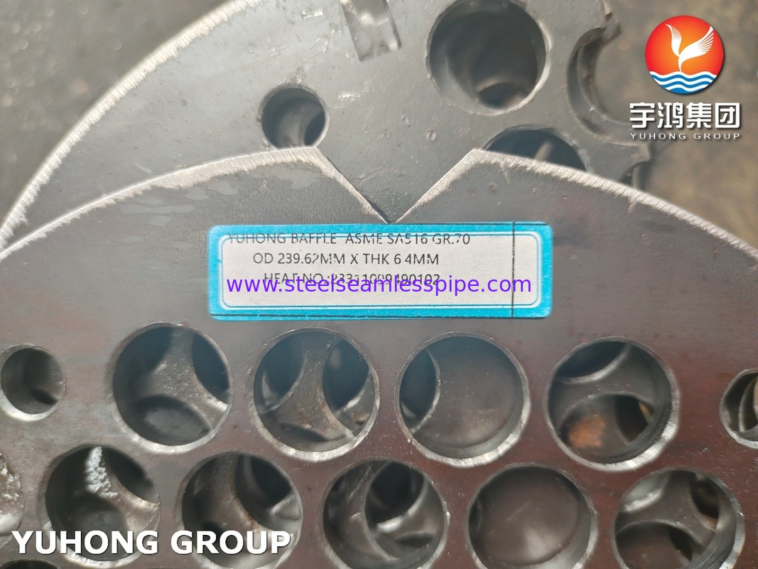 ASTM B171 C71500 نيكل النحاس 70/30 صفيحة أنابيب لمبادلات الحرارة القشرية والأنابيب
