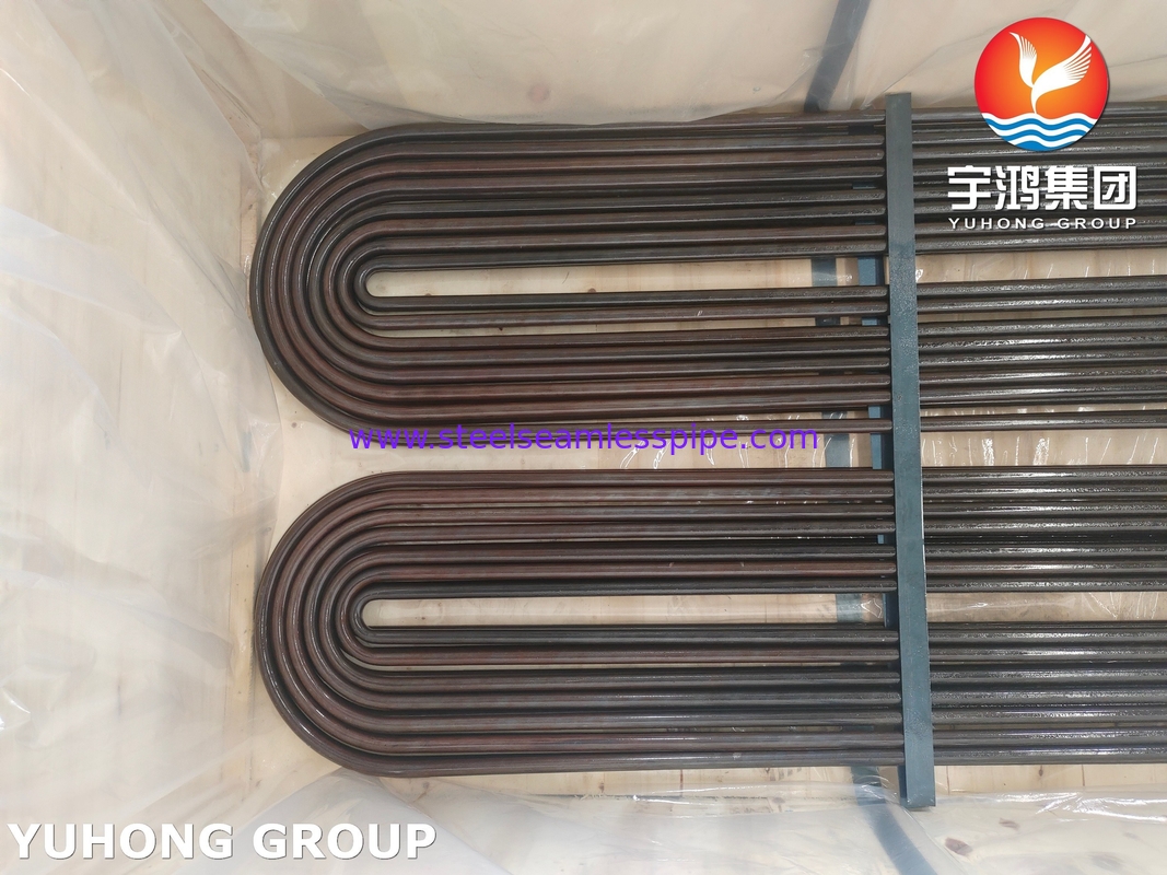 ASTM A179/ASME SA179 أنبوب فولاذ الكربون بدون خيوط أنبوب U Bend أنبوب مبادل الحرارة أنبوب