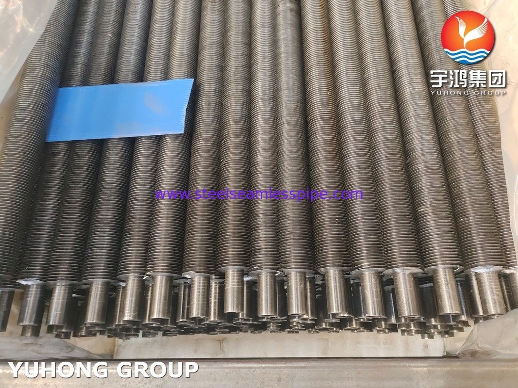 أنبوب ASTM A179 الفولاذ الكربوني الخالي من اللحام الألومنيوم Fin G أنبوب النوع للبرج المبرد الجاف