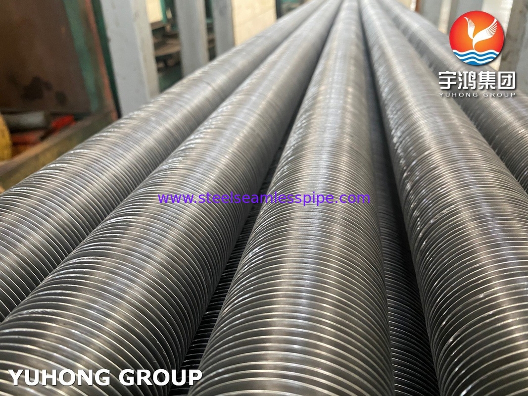 لحام التردد العالي ASTM A106 Gr.B أنابيب الفولاذ الكربوني للدفء