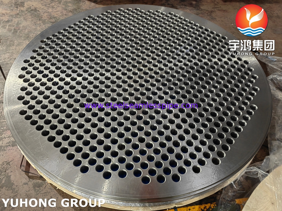 لوح أنابيب ASTM A516/ASME SA516 Gr.70/Gr.70N لمبادلات الحرارة وأوعية الضغط