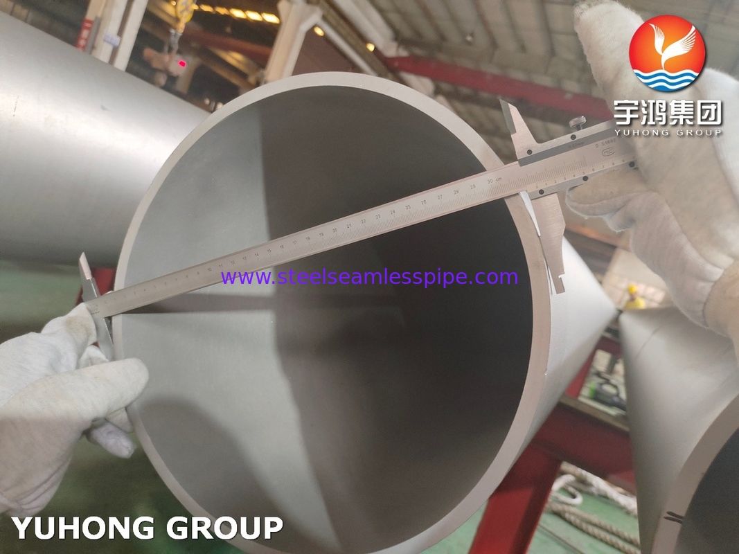 ASTM A312 TP316L أنابيب بلا خيوط من الفولاذ المقاوم للصدأ مقلية ومصنعة لتطبيق المصافي النفطية والغازية والبتروكيماوية